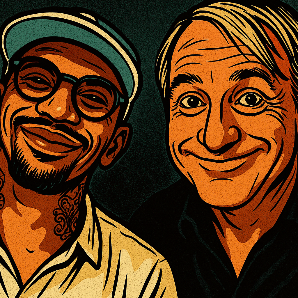 Der Jerome und der Till zeigen sich bestens gelaunt angesichts der eingestellten Verfahren gegen sie.